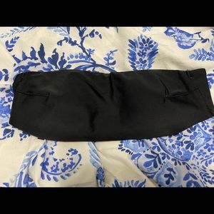 Brand new black bandeau bikini top